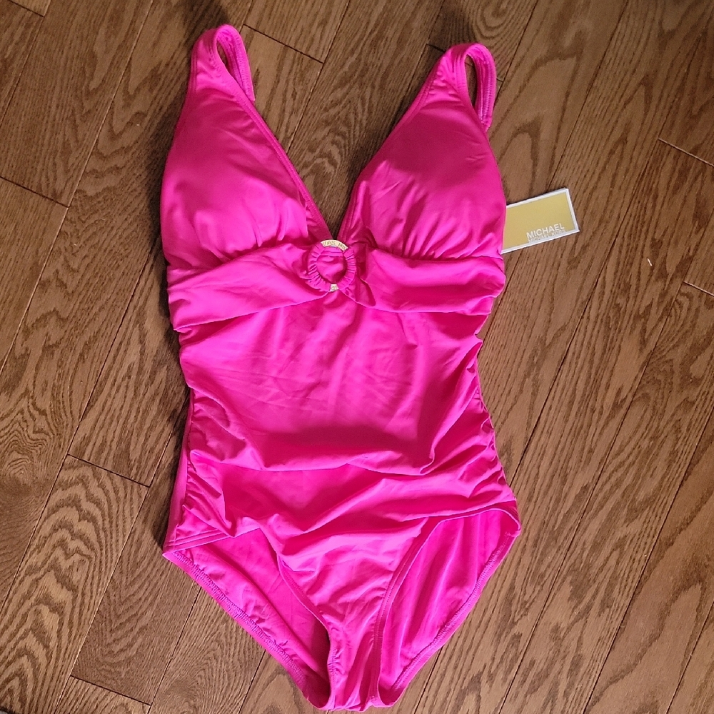MICHAEL Michael Kors NWT Ultra Pink Swimsuit